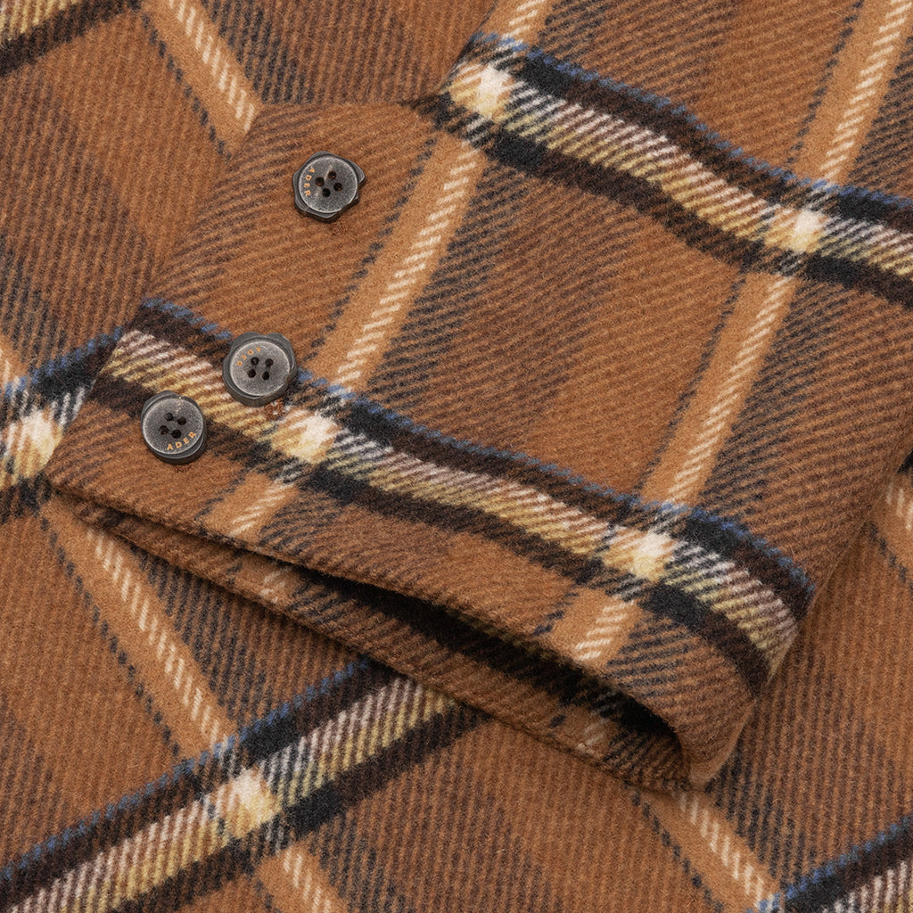 Menard Pea Coat - Brown