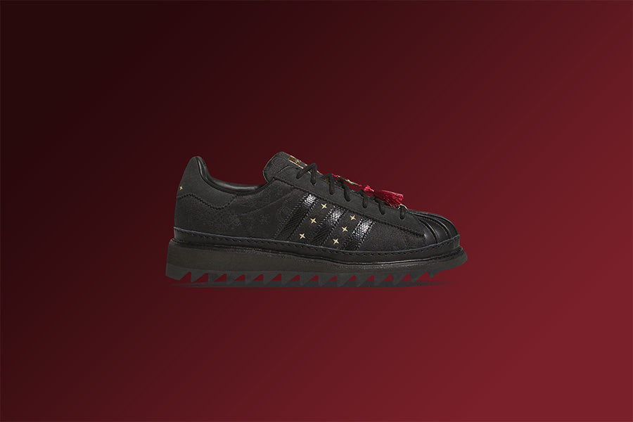 Adidas x CLOT Superstar 'Chinese New Year' - Core Black/Carbon/Gold Metallic