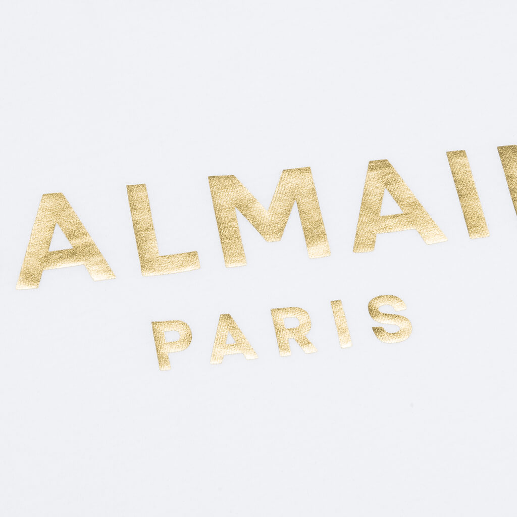 Gold Foil T-Shirt - White