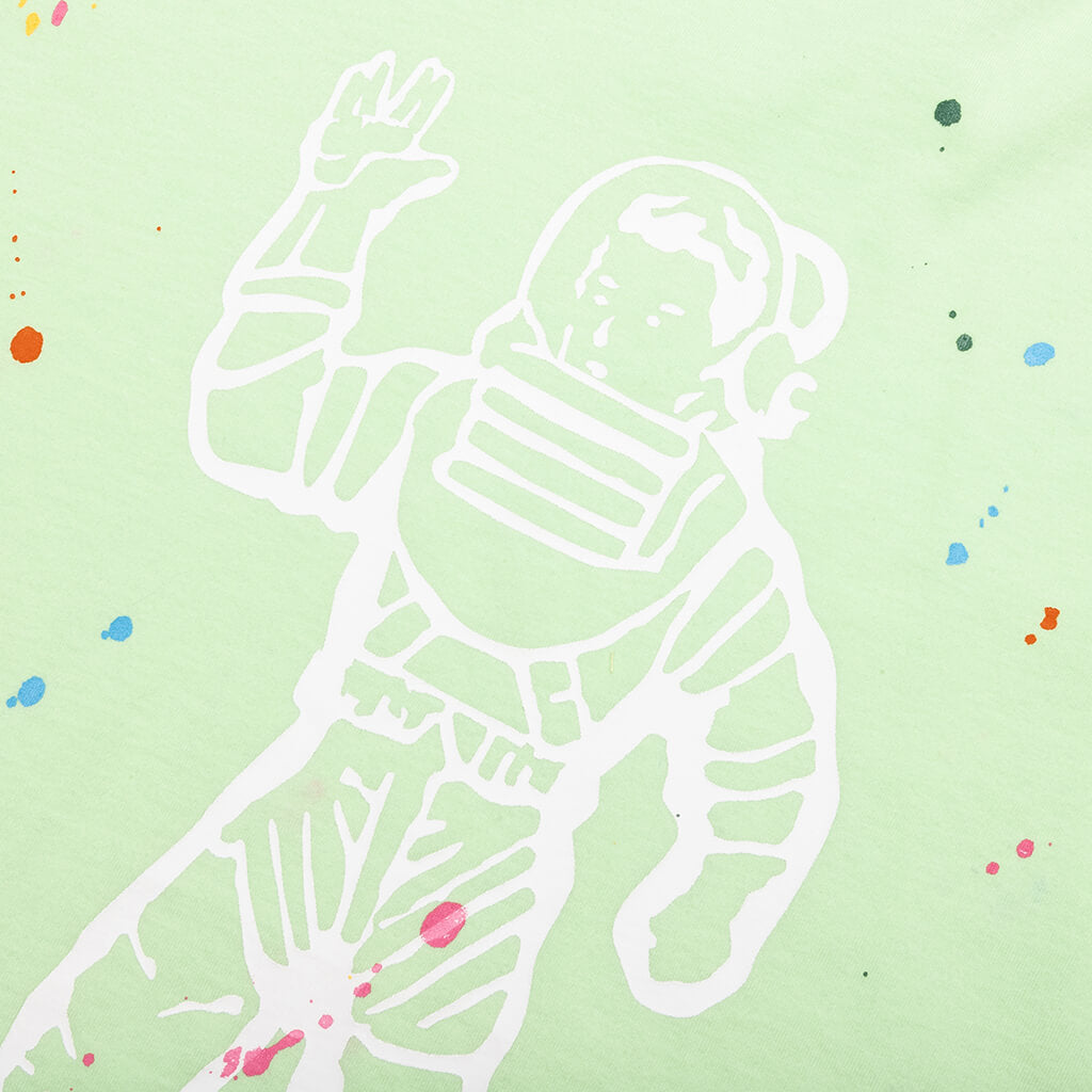 BB Astro Splattered S/S Knit - Patina Green