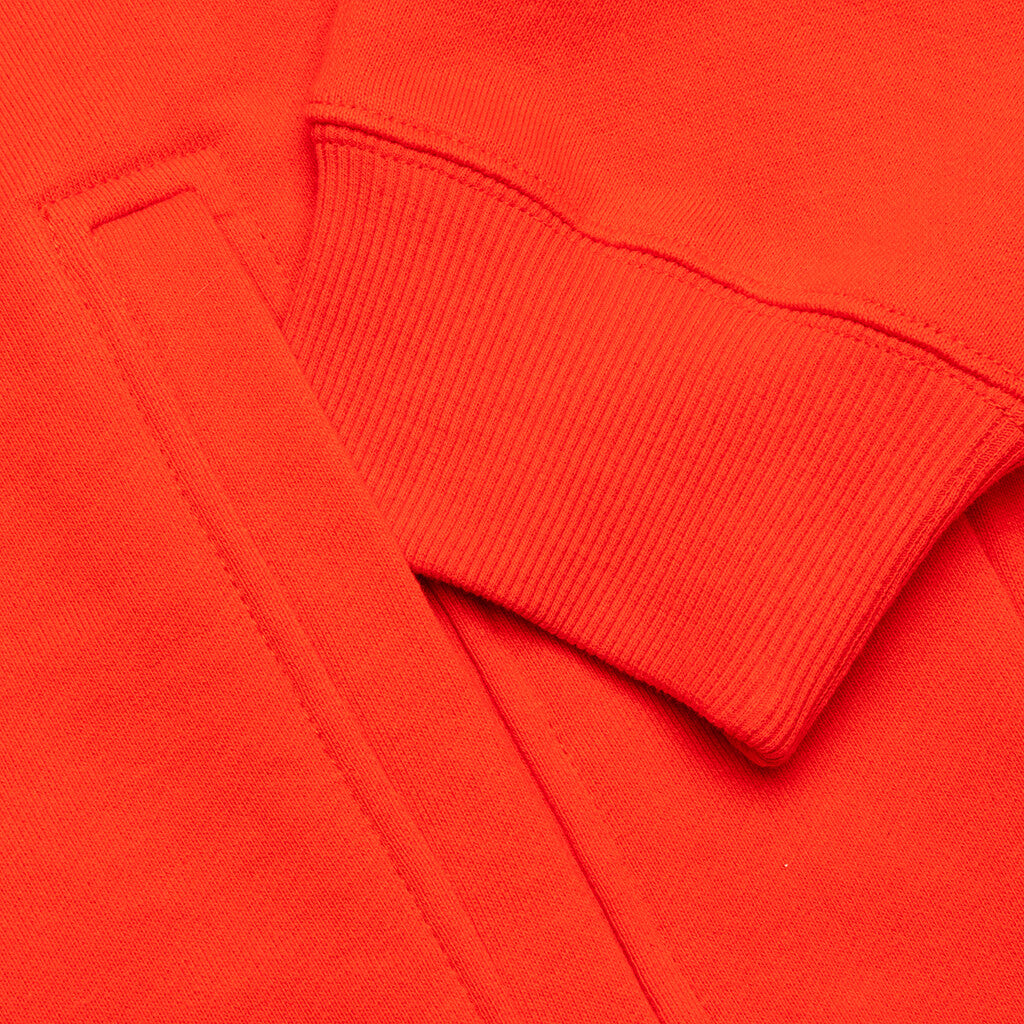 BB Astronaut Zip Hoodie - Flame Scarlett