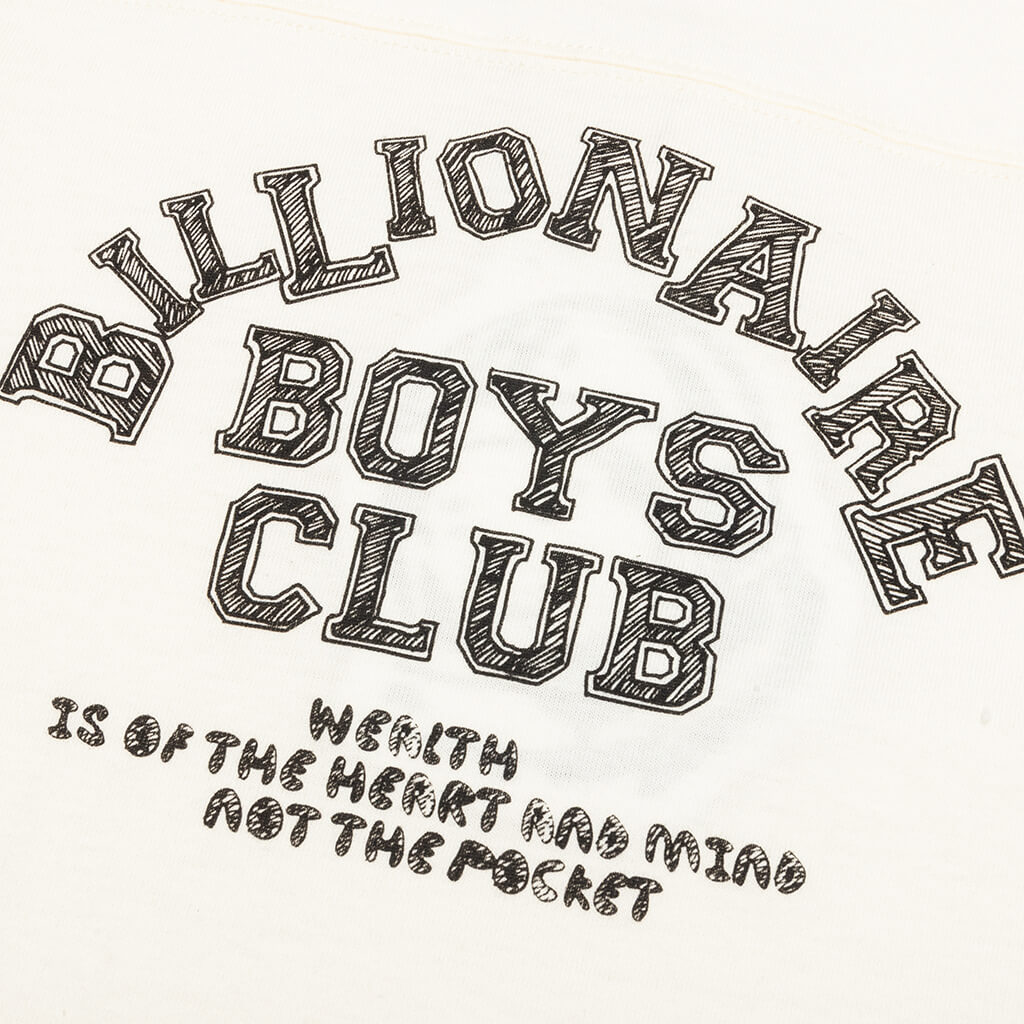 BB Kids League S/S Knit - Whisper White