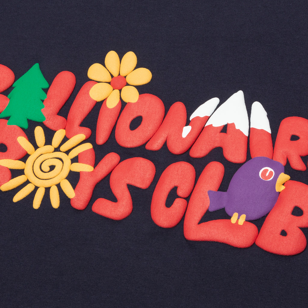 BB Peace Mountain S/S Tee - Navy Blazer
