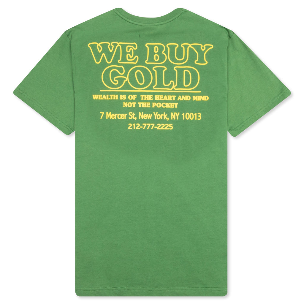 BB We Buy Gold S/S Tee - Willow Bough