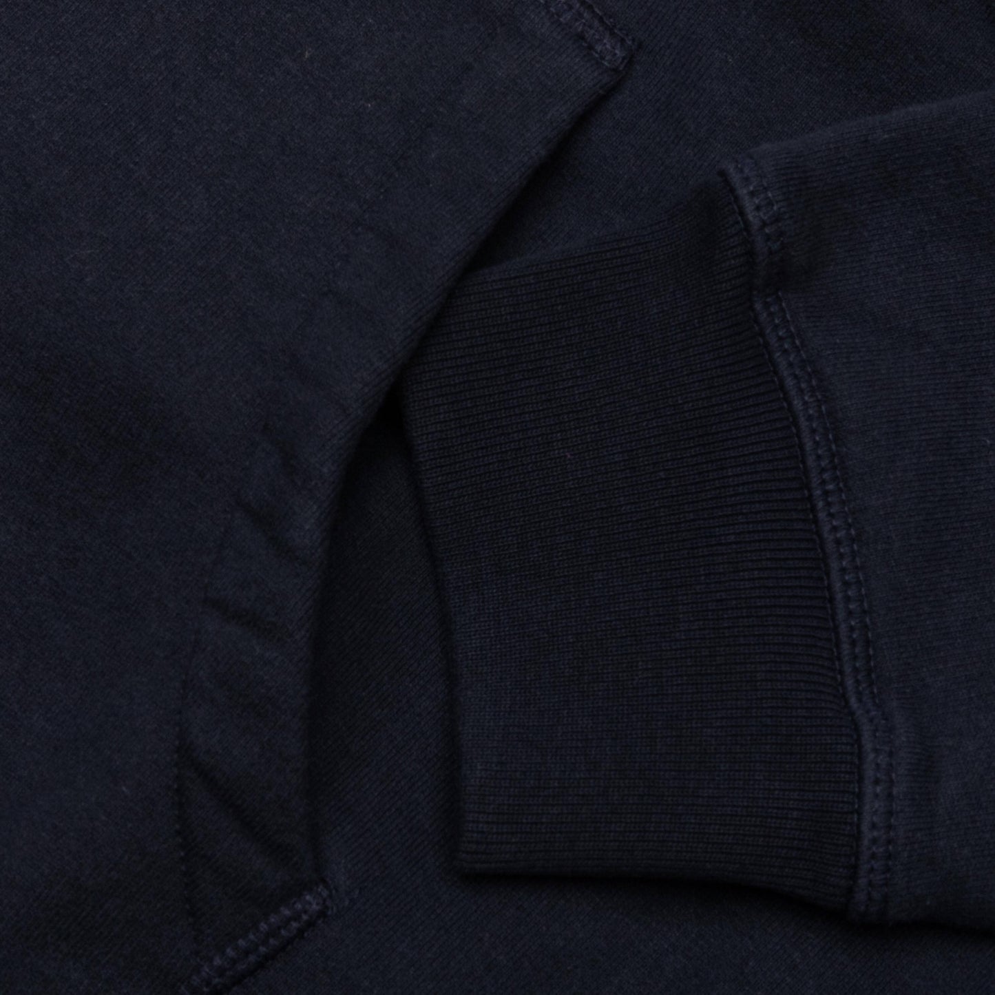 Wave Block Tremors Hooded Sweatshirt - Navy Blue
