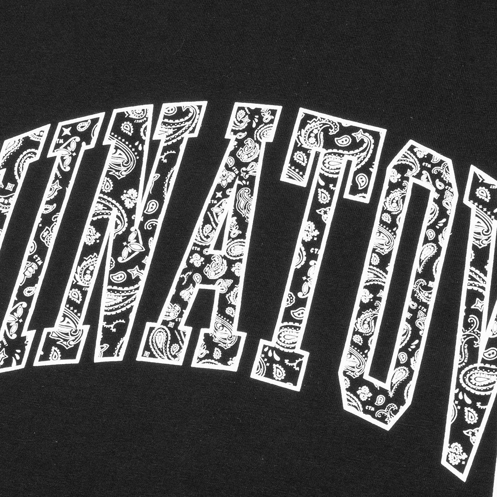 Chinatown x YG Paisley Arc Tee - Black