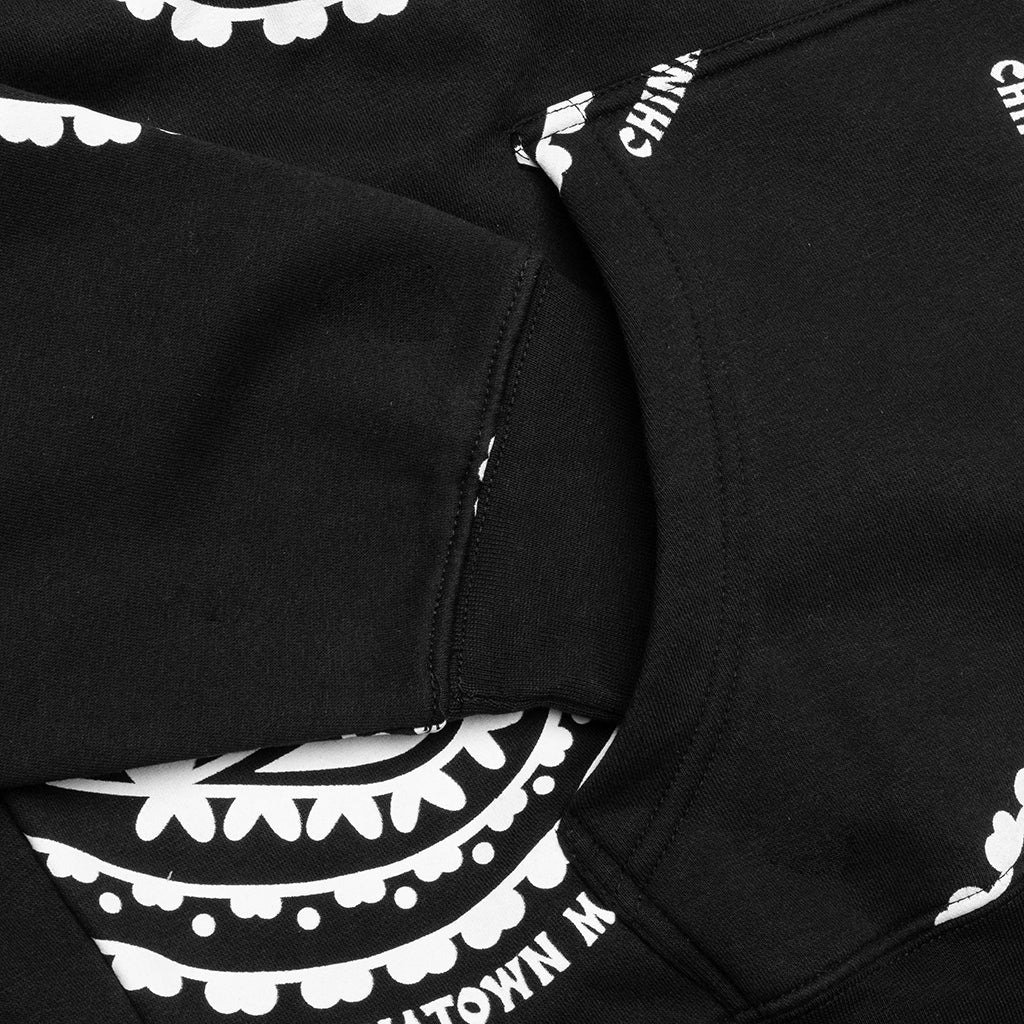 Chinatown x YG Paisley Hoodie - Black