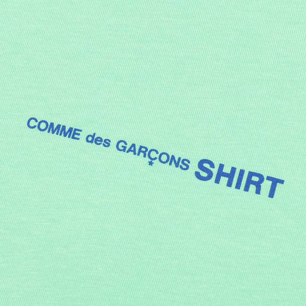 Comme Des Garcons SHIRT Logo S/S Tee - Green