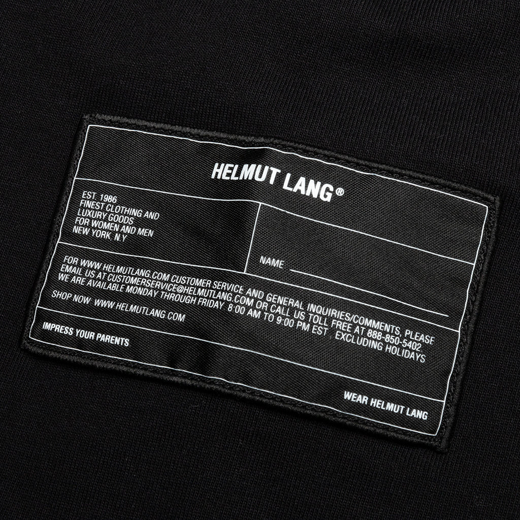 Patch Tee - Basalt Black