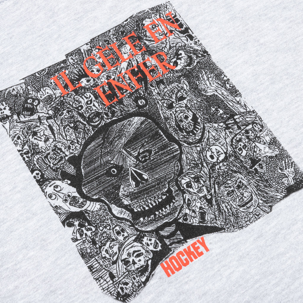 Disruption Hoodie - Grey Heather