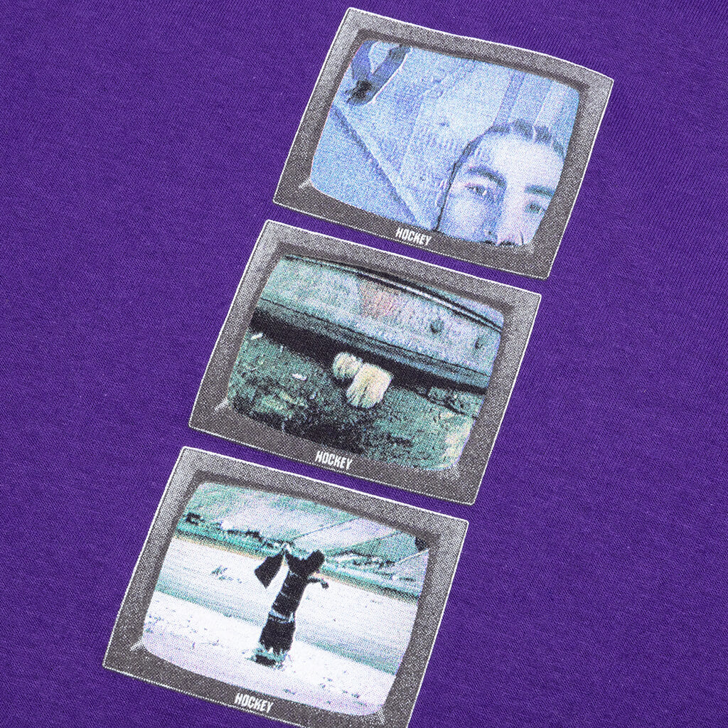 Screens Tee - Purple