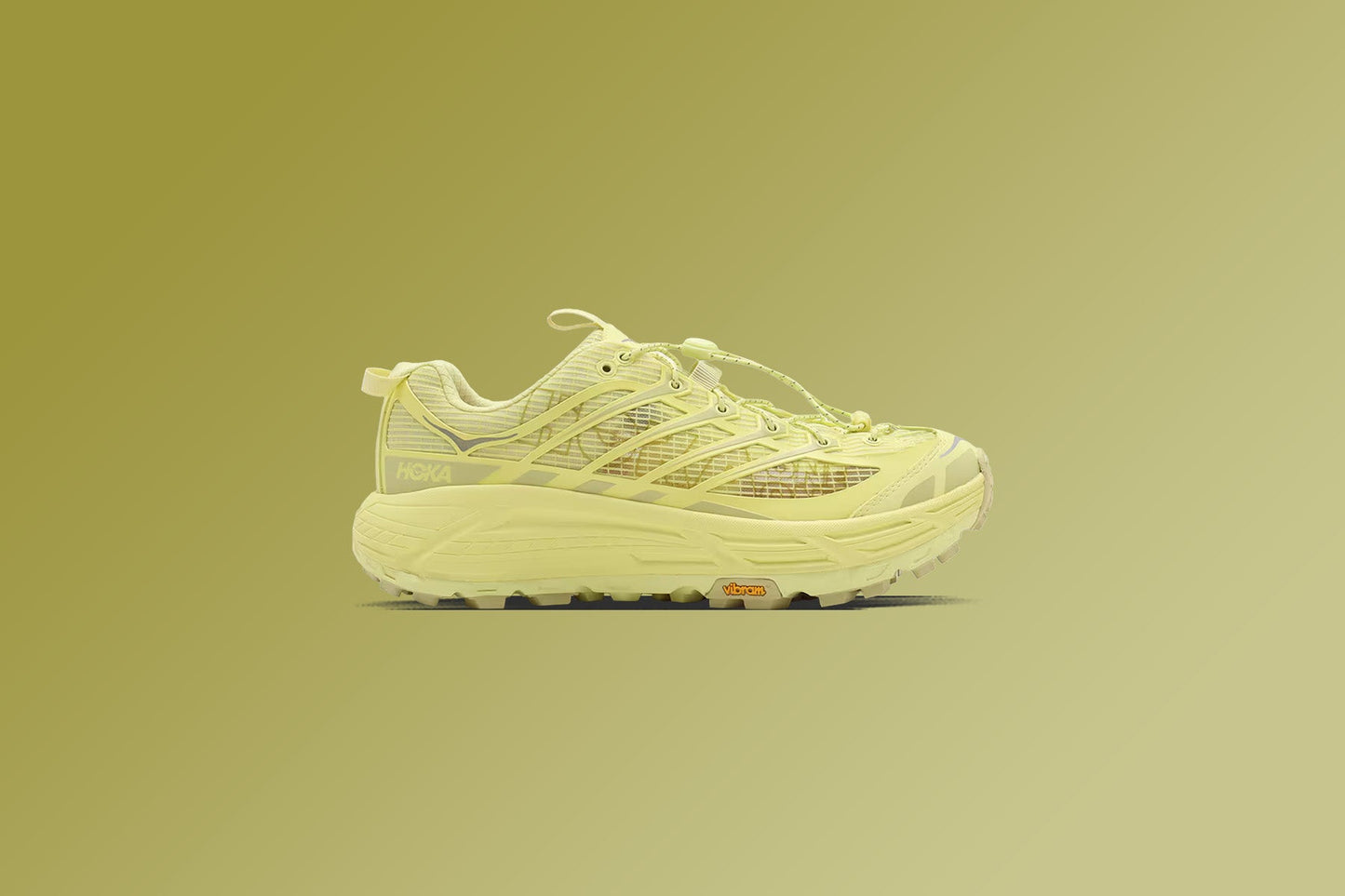 Hoka x JP M32 Mafate Three2 Grid - Yuzu/Cardamom