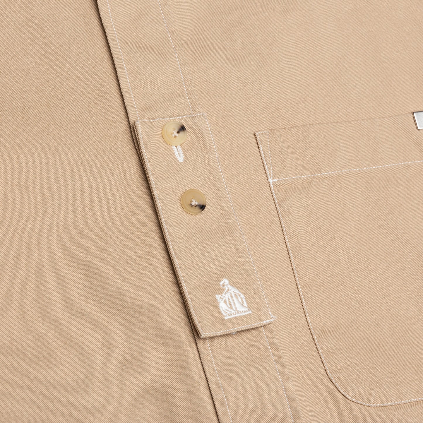 Oversized Shirt - Sand