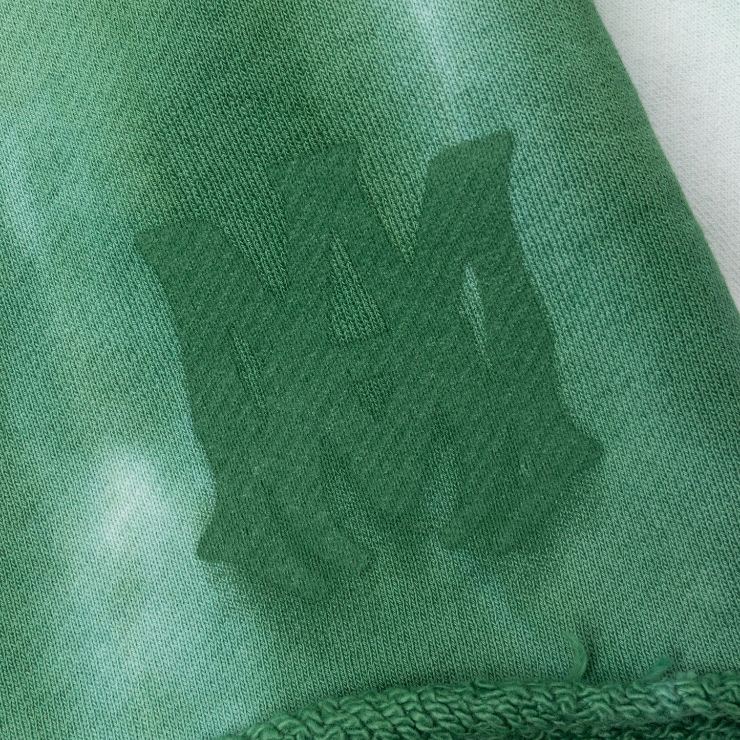 MA Logo Dip Dye Sweatshort - Mineral Green