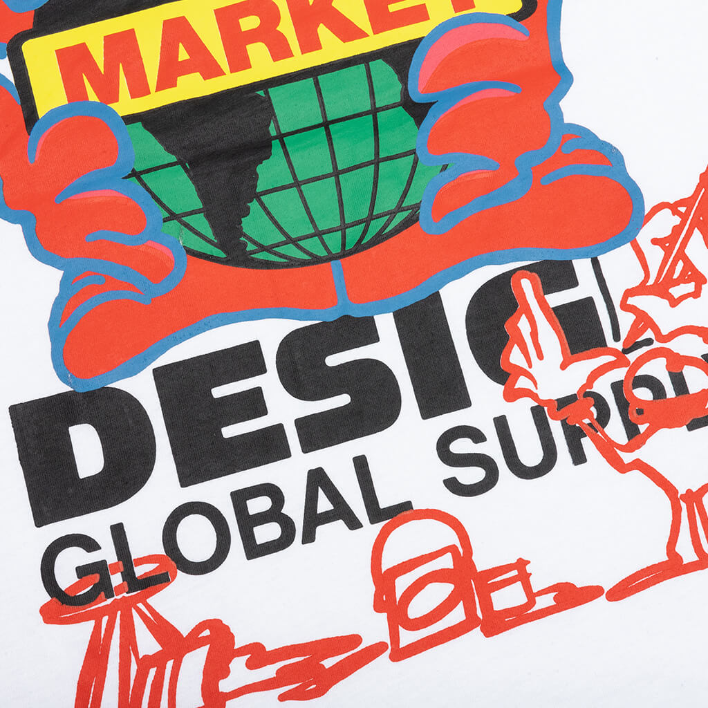 Design Global Supply Tee - White