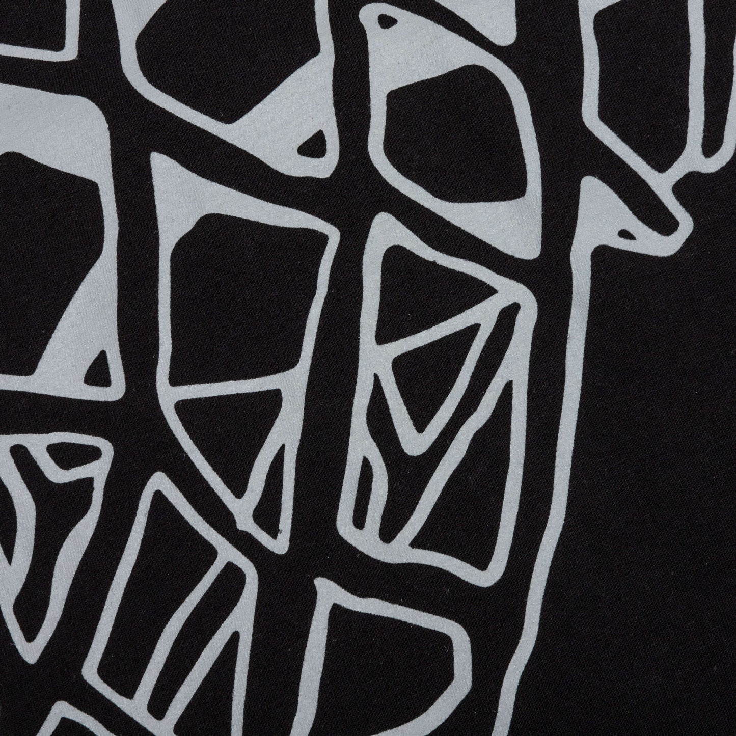 Smiley In the Net 3M T-Shirt - Black