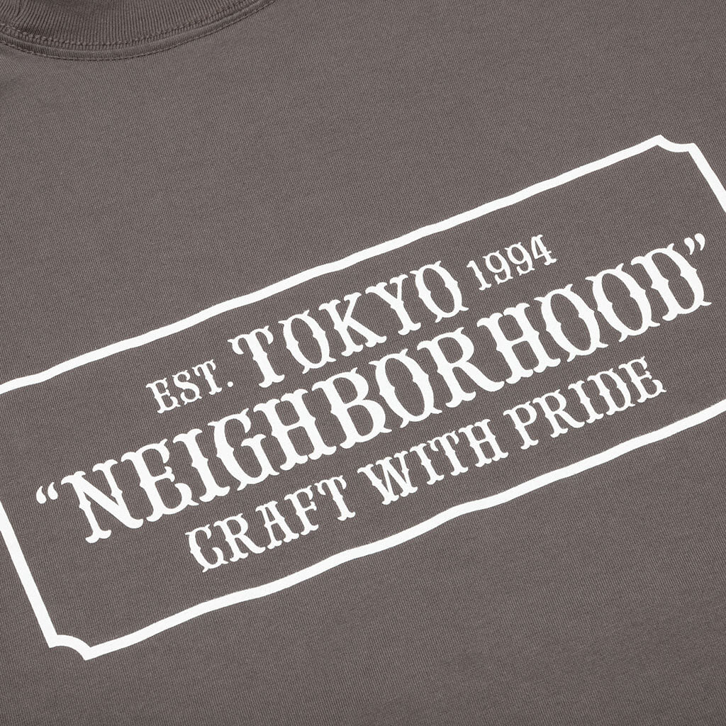Bar & Shield S/S C-Tee - Grey