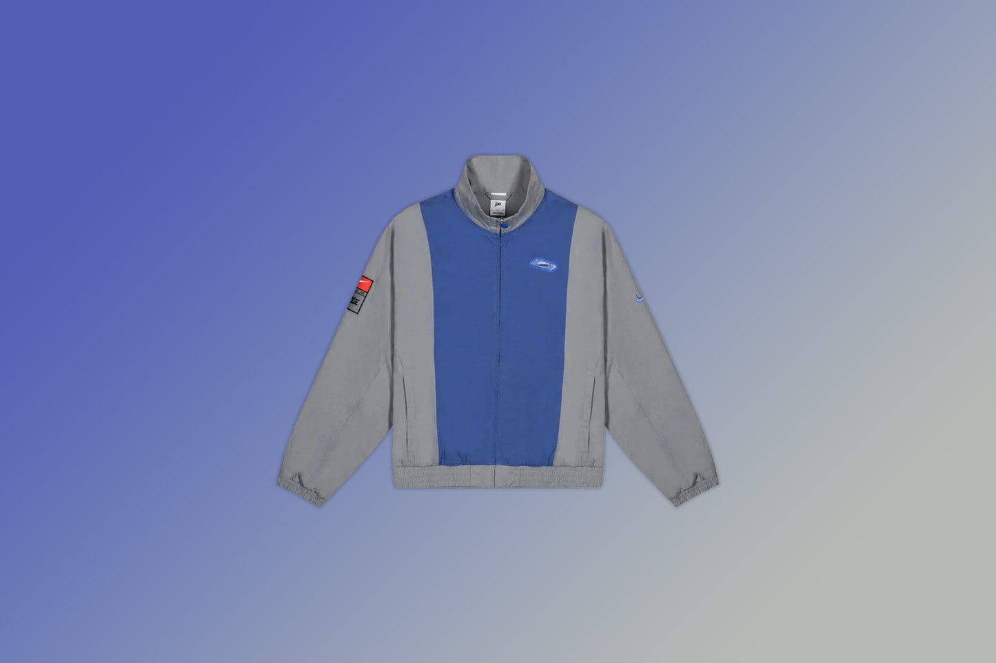 Nike x Patta Track Jacket - Particle Grey/Sapphire