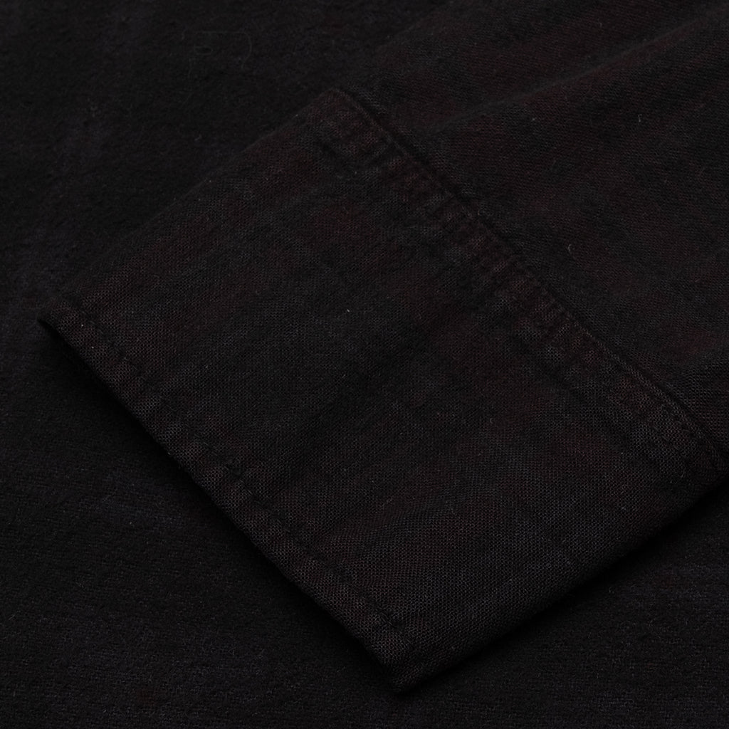 Over Dye 7 Cuts Shirt - Black