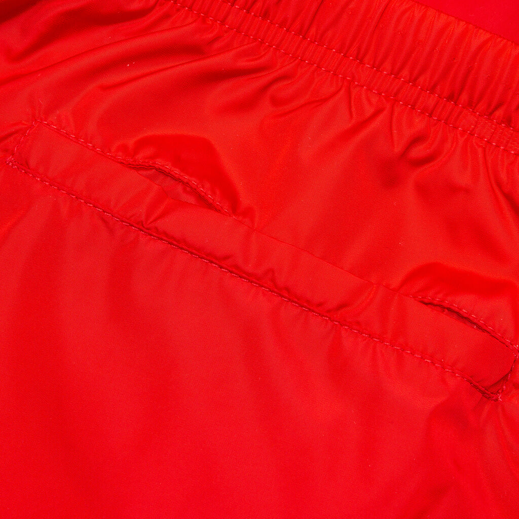 Desert Write Swim Short - Red/White