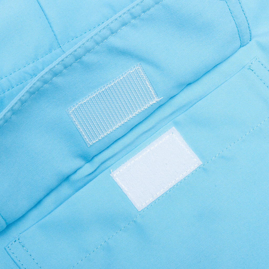 Monogram Swimshort - Light Blue/White