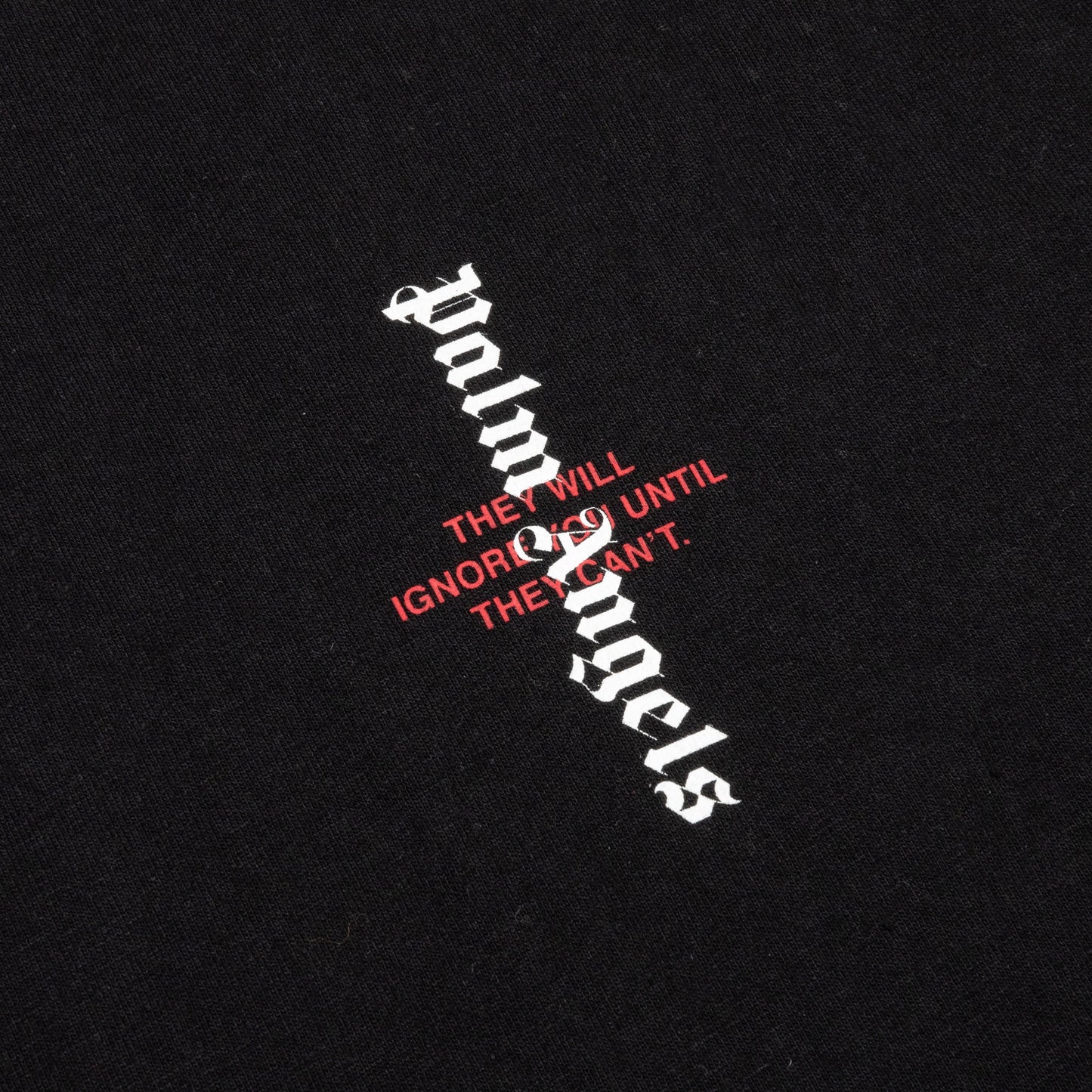 Statement Logo Tee - Black/White