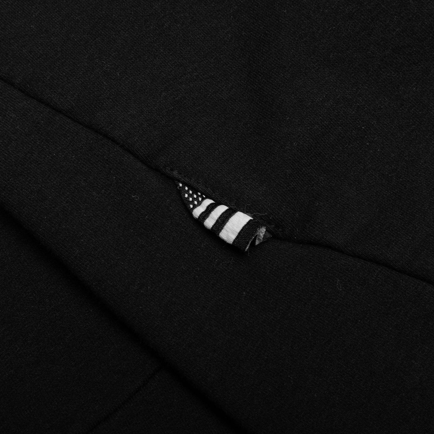 Garment Dyed Fleece Jogger - Black