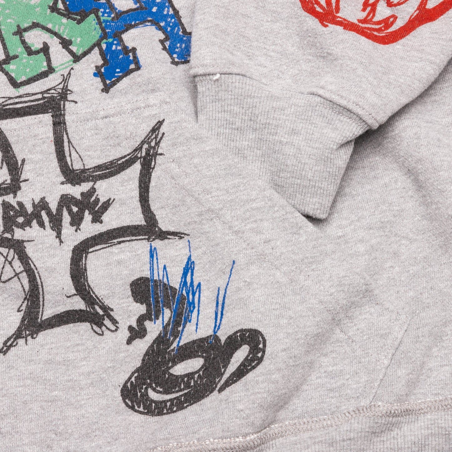 Doodle Hoodie - Grey