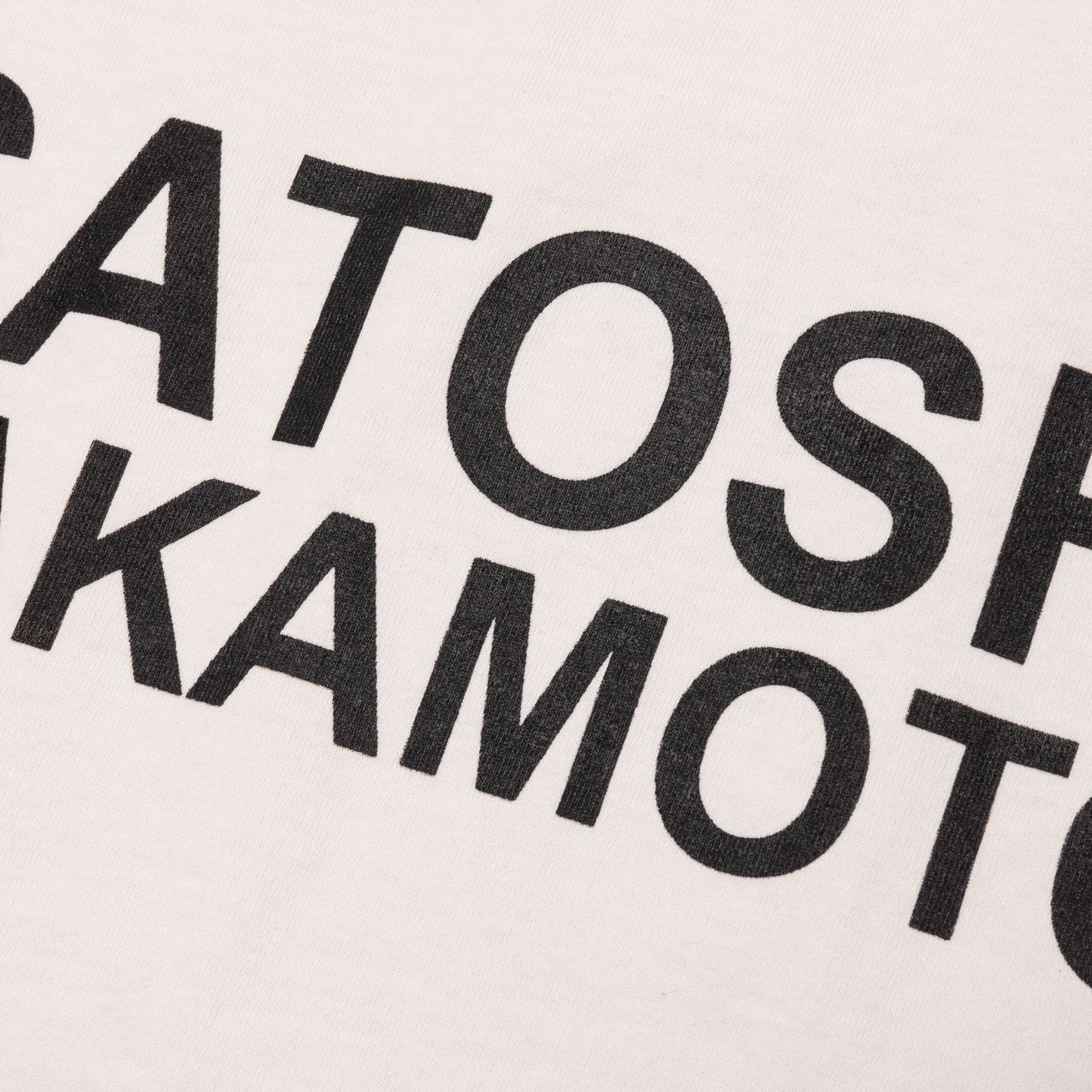 Satoshi Logo Tee - White