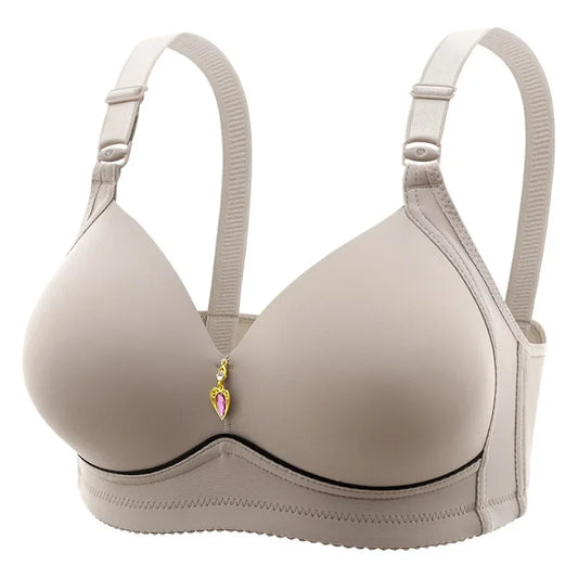 Wireless Push Up Bra Breathable Plus Size Bralette