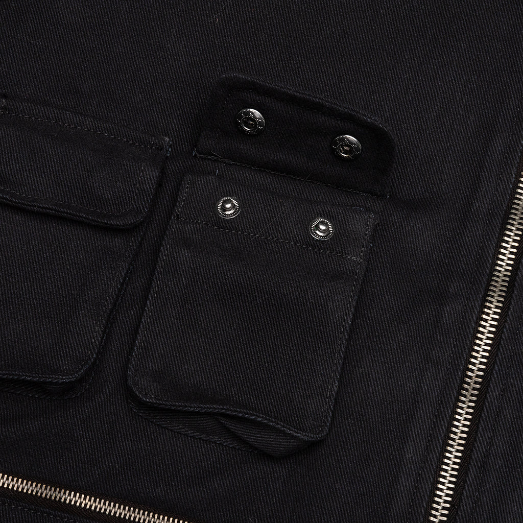 Hunter Zip Up - Black