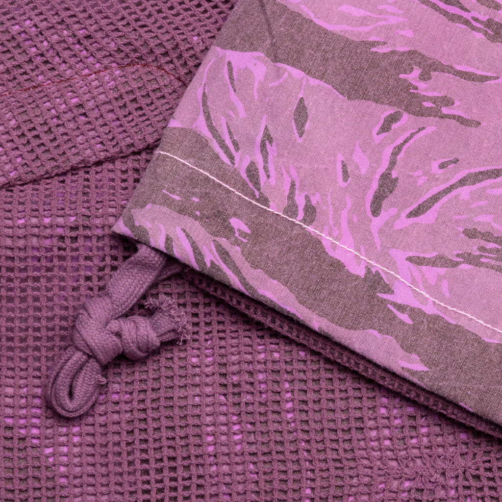 Purple Tiger Camo Netted Pants - Purple Snow Camo