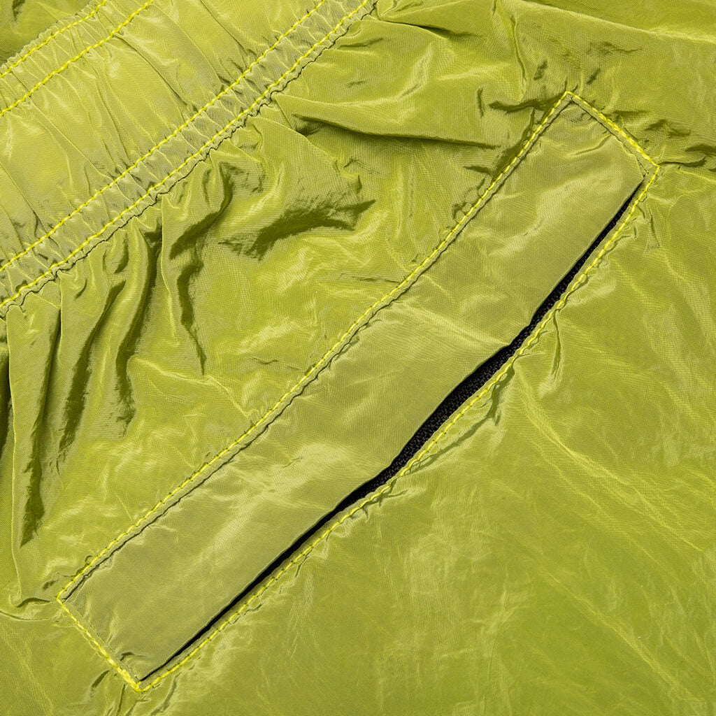 Nylon Metal Swim Trunks B0943 - Pistachio