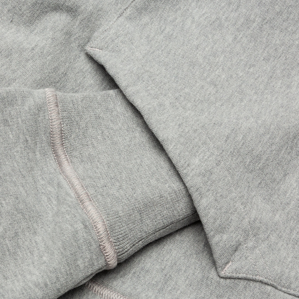 Cotton Hooded Sweatshirt - Dust Melange