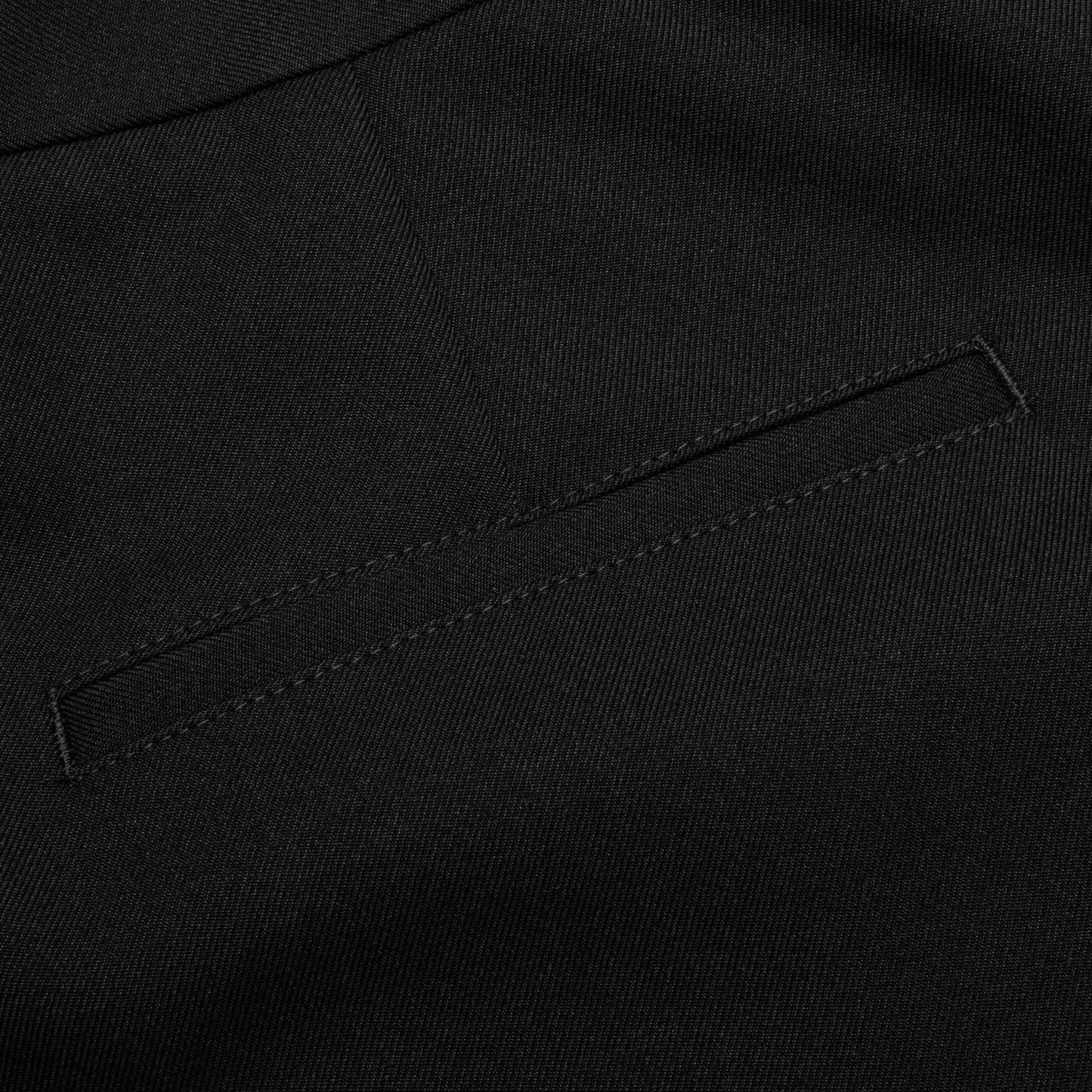 Wide Leg Formal Trouser - Black