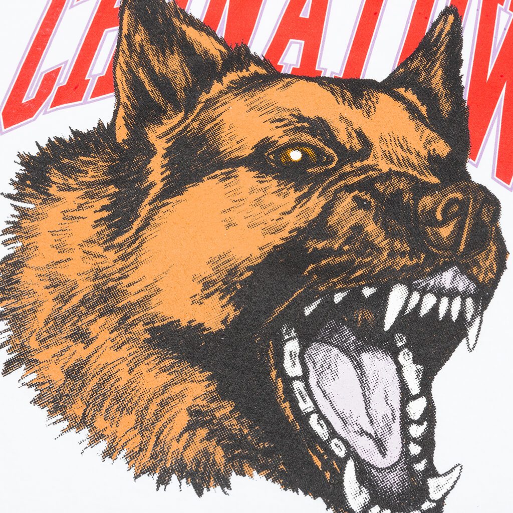 Chinatown Beware T-Shirt - White