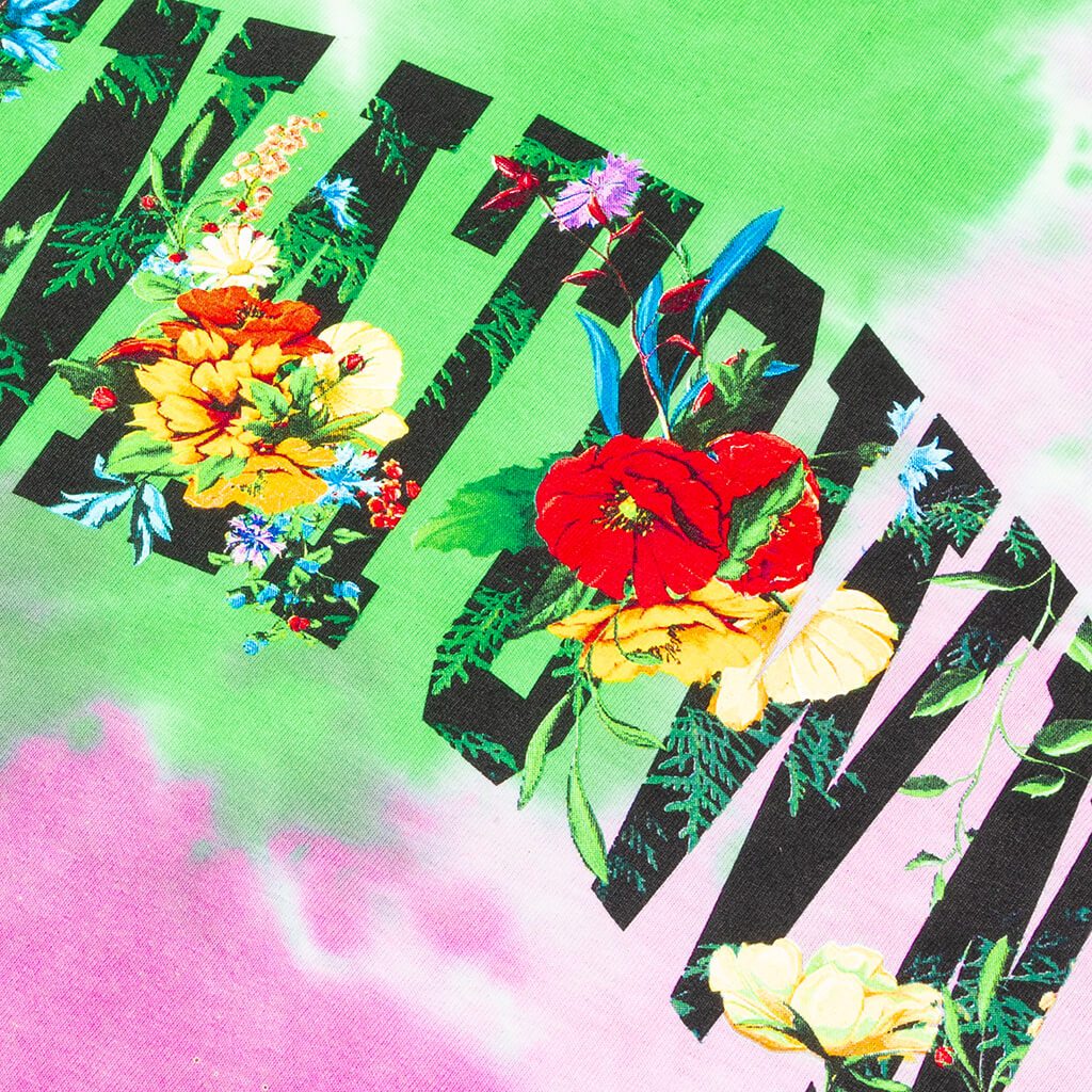 Chinatown Flower Arc T-Shirt - Tie Dye