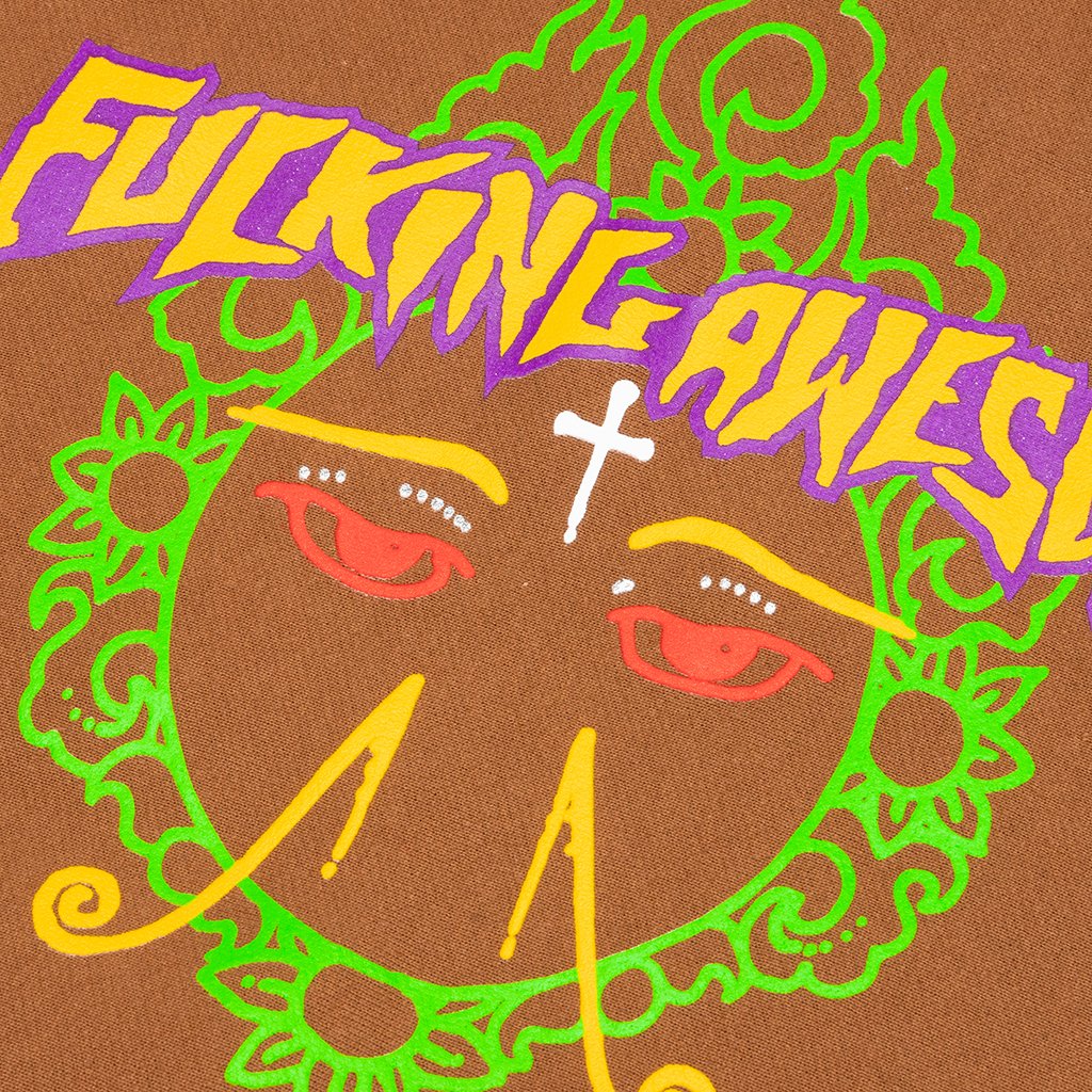 Eyes Hoodie - Saddle