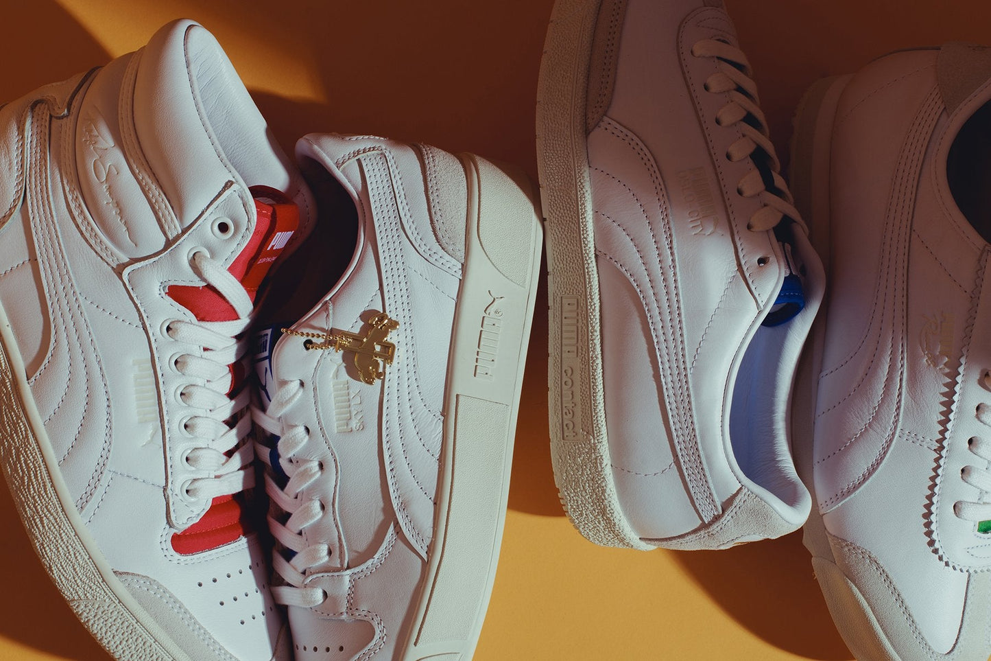 Puma x R. Dassler Legacy COL Ralph Sampson Mid - White/High Risk Red