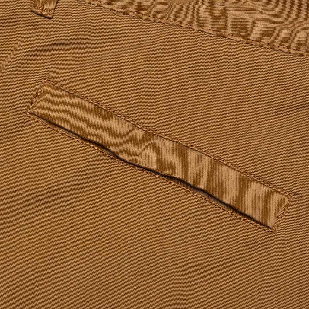 Stretch Gabardine Pants - Tobacco
