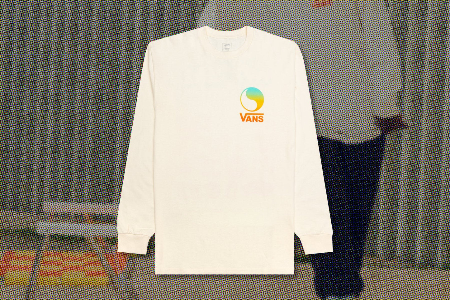 Vans Vault x Free & Easy L/S Tee - Antique White