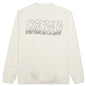 Glow In The Dark Crewneck - Natural/White