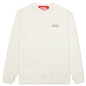 Glow In The Dark Crewneck - Natural/White