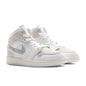 Jordan 1 Mid SE Craft (GS) - White/Light Orewood Brown/Tech Grey