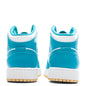 Jordan 1 Mid (GS) - Aquatone/Celestial Gold/White