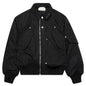 Flight Bomber Jacket - Black