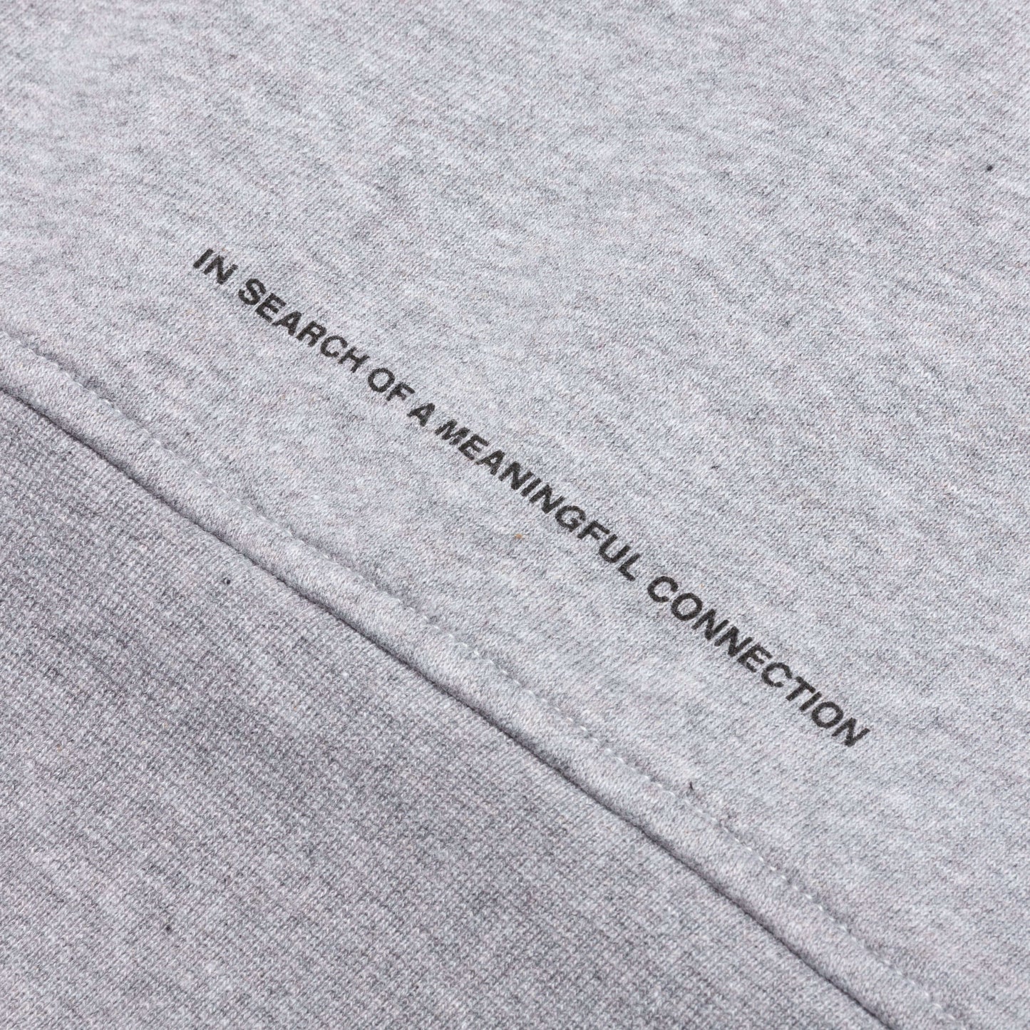 Hoodie - Grey Melange