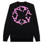 Melt Circle Logo L/S Tee - Black
