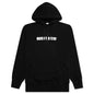 Mirrored Logo Hoodie - Black