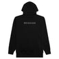 Mirrored Logo Hoodie - Black